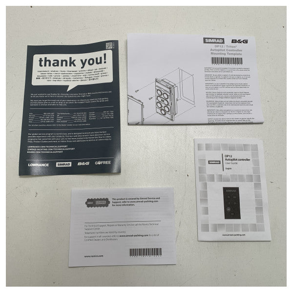 Дисплей контролера автопілота Simrad OP12 NMEA2000 - 000-13287-001