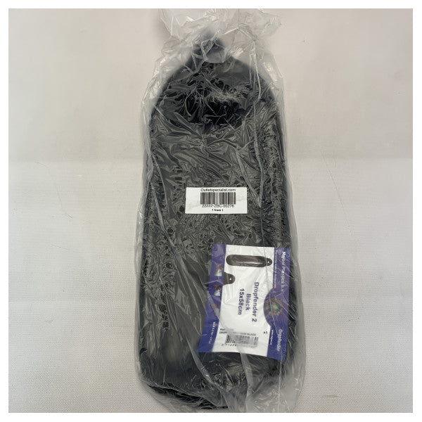 Majoni Dropfender 2-15 x 58 cm Schwarz - 00276