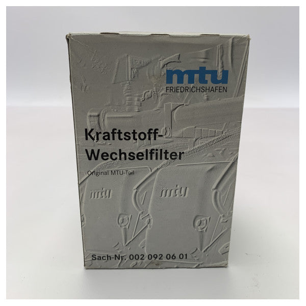 Filtre à carburant pour moteur MTU MANN 002 092 06 01
