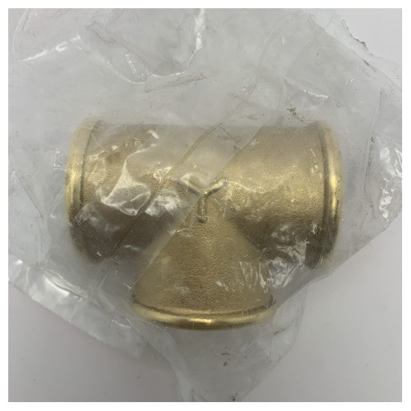 Месингов Т-образен елемент на Groco 1,5 инча - 0130H