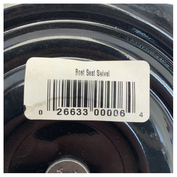 Boat Swivel musta 6 tuuman istuimen kääntökahva - 026633000064