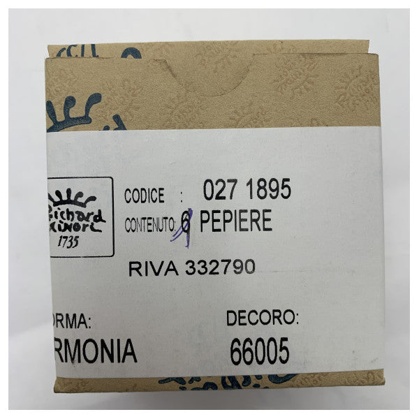 Riva | Richard Ginori 027 1895 contenitore per pepe in porcellana