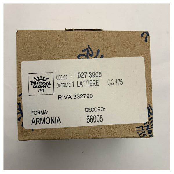 Riva | Richard Ginori 027 3905 klassisk mælkekande