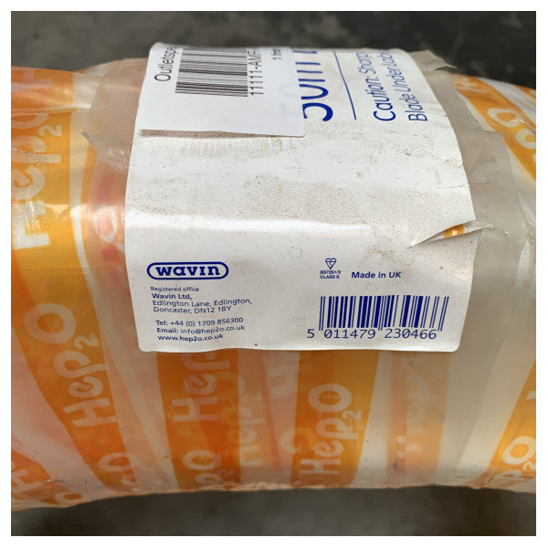 HEP2O 28 mm - 50m Quick Fit Connection Water Hose White - Hxx50 / 28W