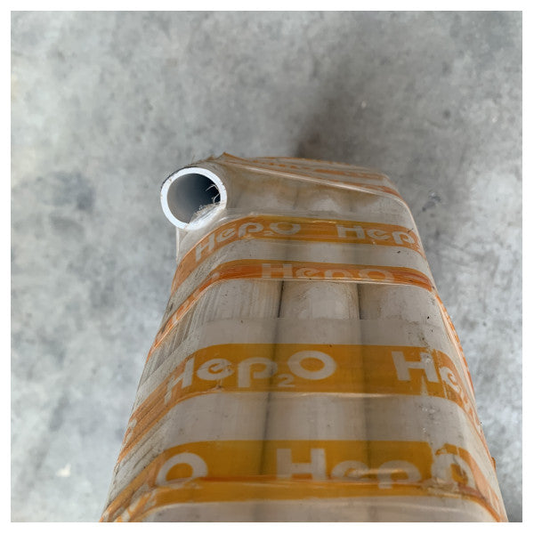 HEP2O 28 mm - 50m Quick Fit Connection Water Hose White - Hxx50 / 28W