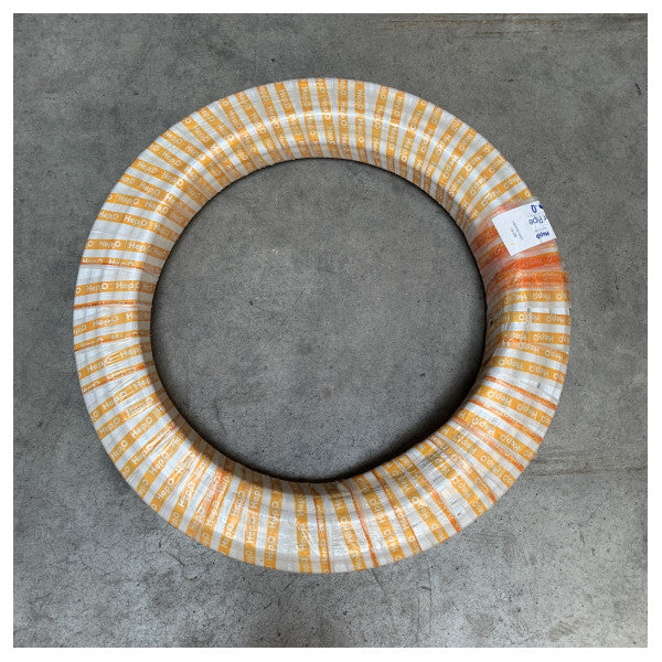 HEP2O 28 mm - 50m Quick Fit Connection Water Hose White - Hxx50 / 28W