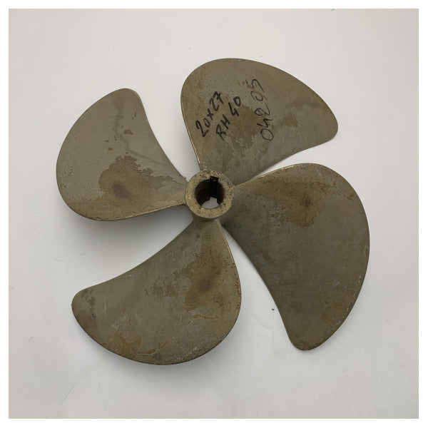 Пропелер Eliche Radice 4-лопатевий 20 x 27 RH діаметр 40 мм