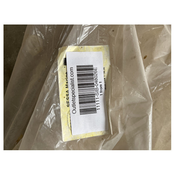 セサマリン キーラーゴ22 ベージュ ビミニキャンバス ソフトトップカバー - 048026E