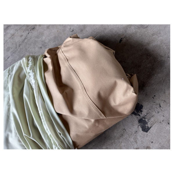 Sessa Marine Key Largo 28 Boat Console Cover - Cobertura protetora bege durável e resistente às intempéries