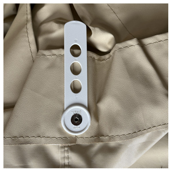 Sessa Marine blød top i ruskind, beige - 04803N1