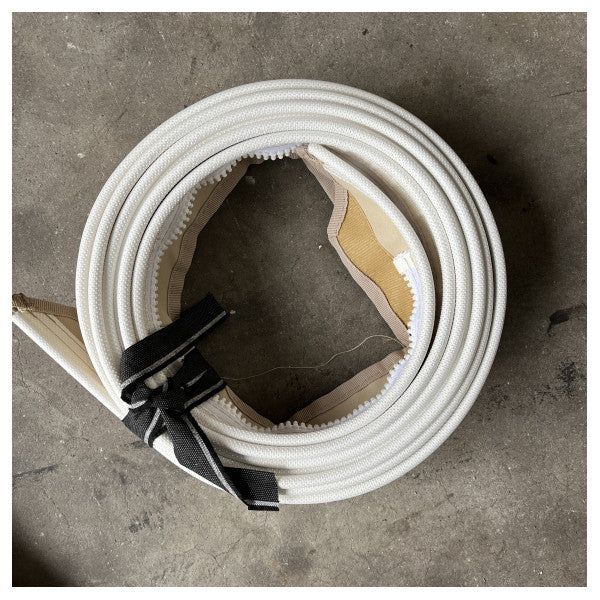 Sessa Marine, cobertura transparente bege para o fecho da popa do cockpit com kit de instalação - 048088L1