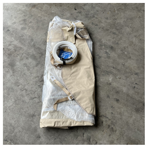 Sessa Marine, cobertura transparente bege para o fecho da popa do cockpit com kit de instalação - 048088L1