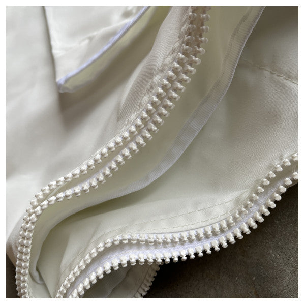 Sessa Marine C43 Sun Aft Cover - Ανθεκτικό αδιάβροχο κάλυμμα σκάφους με φερμουάρ, μπεζ