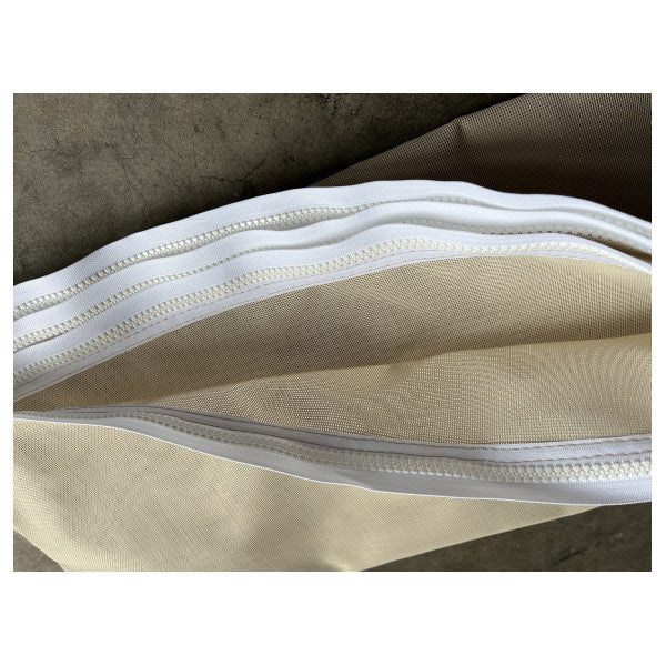 Sessa Marine C68 πρυμναίο κάλυμμα διχτυού σε μπεζ - 049062C