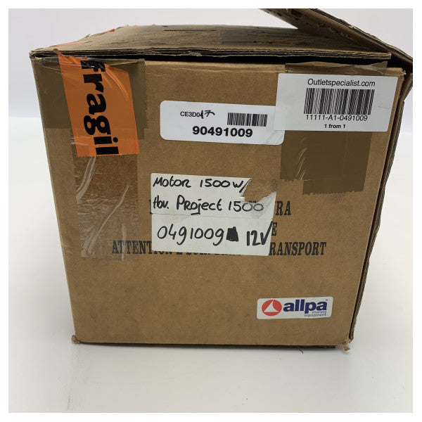 Motore salpa ancora Lofrans Project 1500 1000W 12V