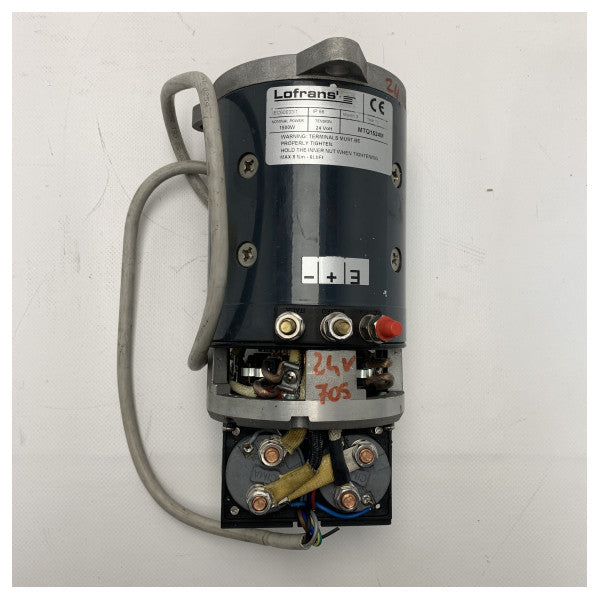 Motore elettrico per verricello Lofrans 24V | 1500W - MTQ1524M