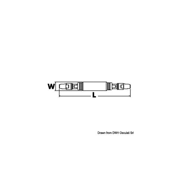 Hochwertiger 8-mm-Isolator für elektrische Verbindungen - langlebig, UV- und salzwasserbeständig