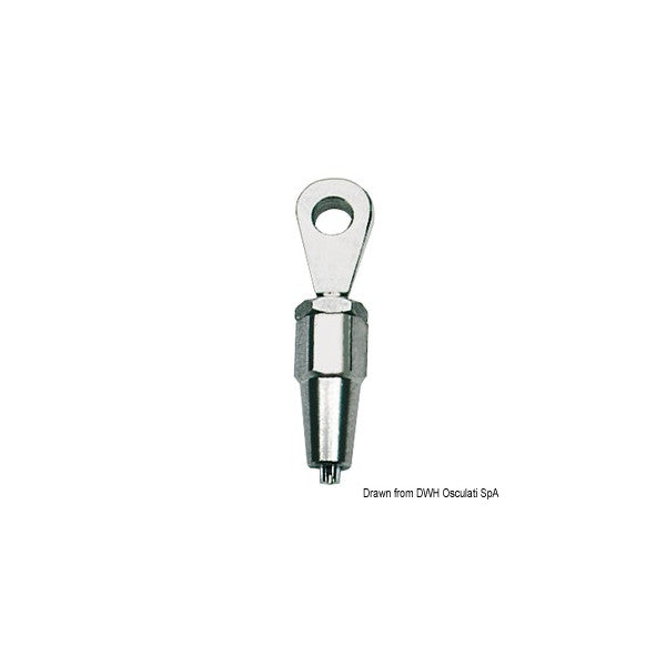12-mm-Drahtgabelklemme aus rostfreiem Stahl für Marine- und Schifffahrtsanwendungen