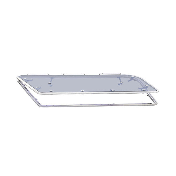 Nemo Aluminum White Coated Ftuħ Flybridge Hatch