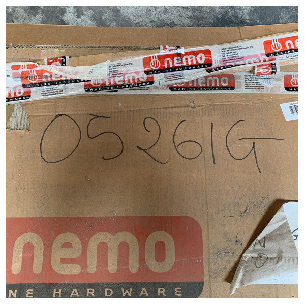 Nemo Aluminum White Coated Ftuħ Flybridge Hatch