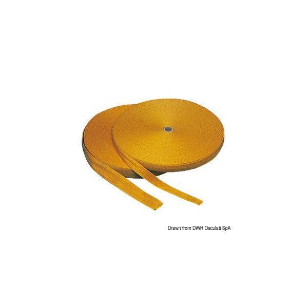 Korkealaatuinen kultainen nailonhihna 45mm - kestävä vedenpitävä merenkulun luokan bändi veneisiin ja ulkokäyttöön.