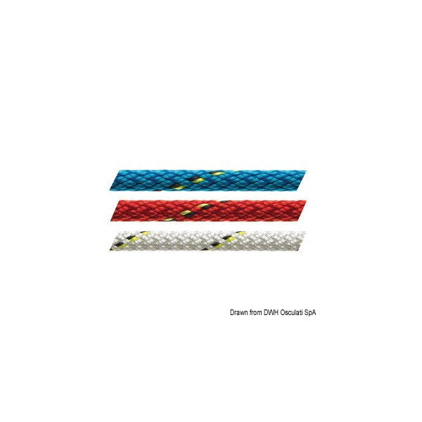 Marlow D2 Competition 78 Braid Polyester Tauwerk - Langlebige Marine Segelleine 10mm