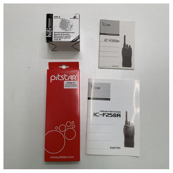 Autena PMR управление от един човек - IC-F25R/ME151/A