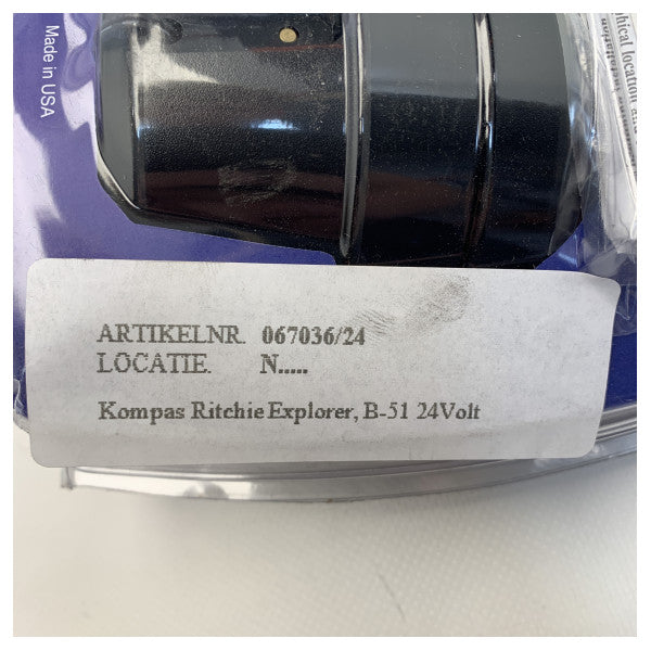 Ritchie B-51-24 Explorer sıvı pusula siyah