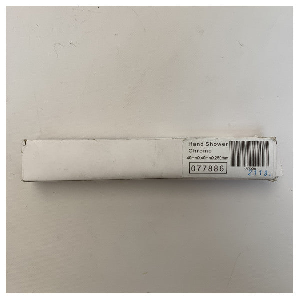 Single massage hand shower chrome - 077886