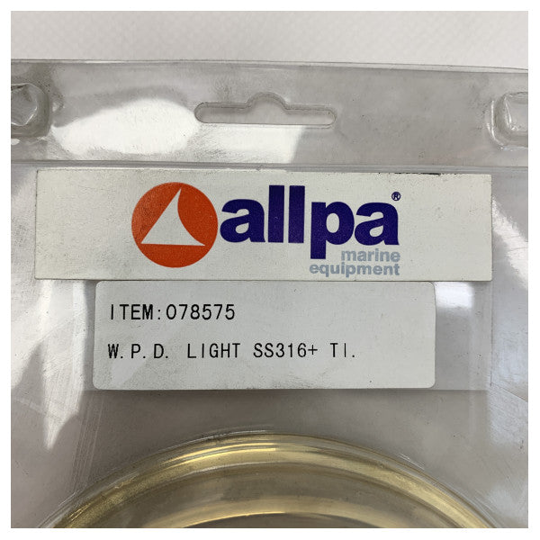 Allpa nero bronselys med bryter 12V | 20W - 078575 SS316 -ti