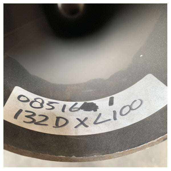 Bovpropellertunnel i Allpa-stål D132 x L1000 mm