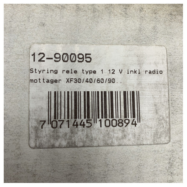 ENGBO XFORE XF30 | Unità ta 'Kontroll XF60 12V bil-bogħod - 117-00149