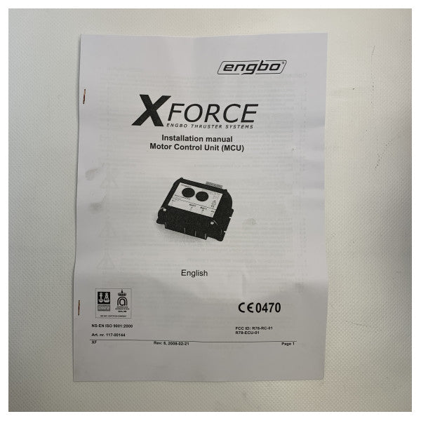 Блок керування двигуном Engbo XForce MCU для XF60/75/90 XFS60 - 085766