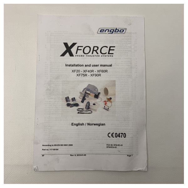 Engbo Xforce XF90 kıç pervane kontrol ünitesi 12V - 117-00164