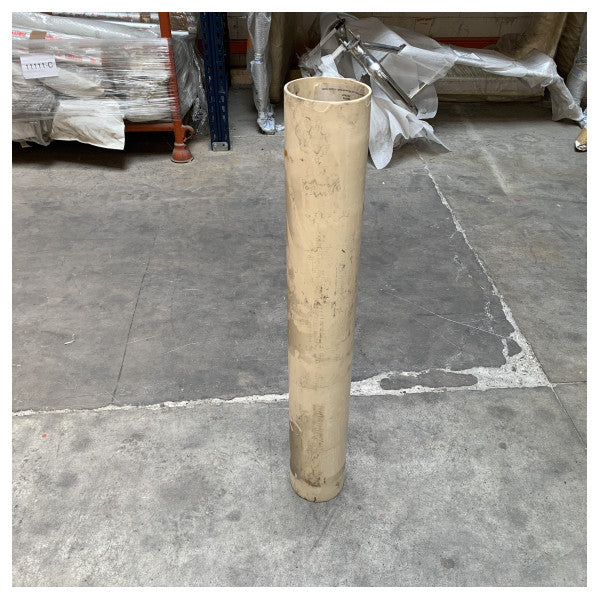 Engbo GRP bovpropellertunnel hvid D132 x L1000 mm - 085793