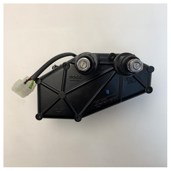 Doga 111 MAR 24V мотор за чистачки черен 50 градуса - 111.9601.3B.16