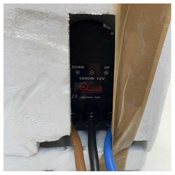 クイックアレフAL3ロープロファイル1000W|10MM|12V電動ウインドラス