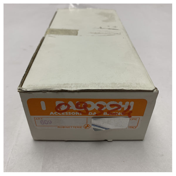 Fantini Ballochi 609 クロムメッキトイレロールホルダー - 耐久性、耐腐食性イタリア製マリンアクセサリー