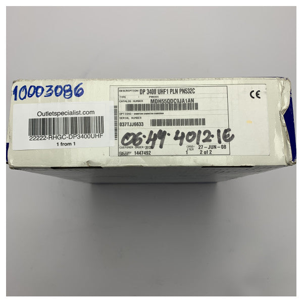 Motorola DP3400 UHF el tipi profesyonel telsiz