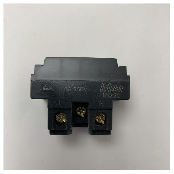 Vimar 16225 Издръжлив 2P+T Морски електрически контакт 10A 250V