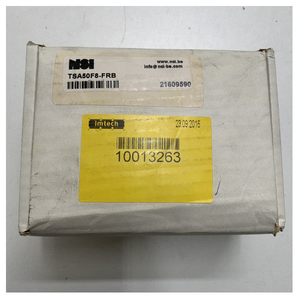 NSI PS2 | USB 50 χιλιοστών για τοποθέτηση σε πίνακα IP68 με προστασία από βανδαλισμούς - TSA50F8-FRB