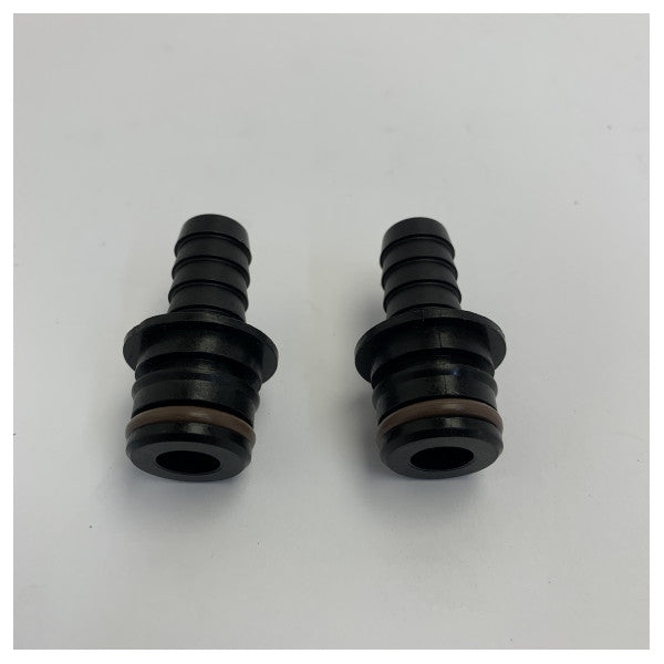 Pièce de connexion de tuyau Flojet 20381-015 droite 1/2 pouce avec joint en Viton