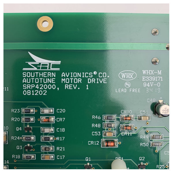 Southern Avionics SAC SLP42000 PCB driver motore autotune