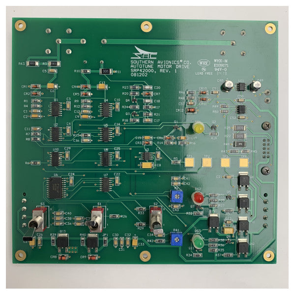 Southern Avionics SAC SLP42000 PCB driver motore autotune