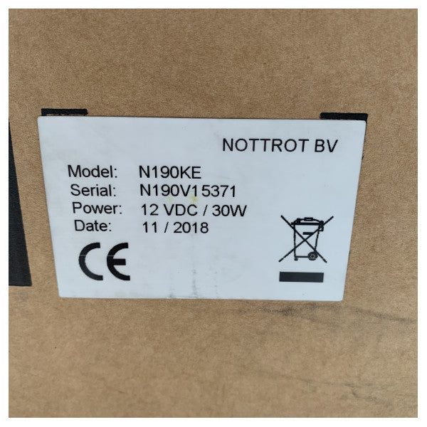 19-инчов стъклен монитор за морски мостове Nottrot N-Line - N190KE