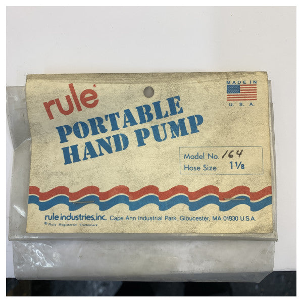 Rule ABS Manual Portable Waterpump Type - 164