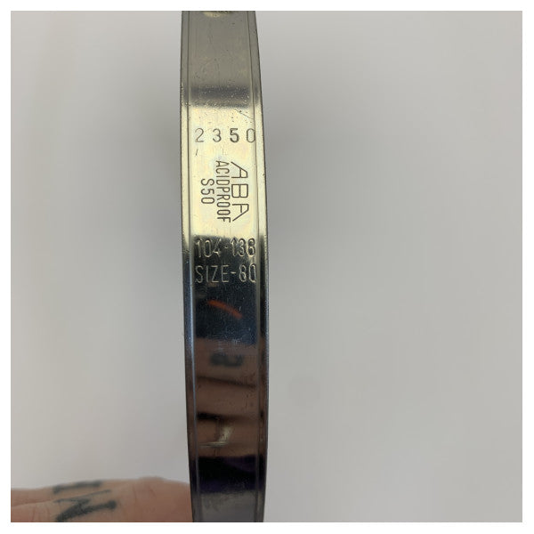 ABA Stezna cijev od nehrđajućeg čelika - D104-138mm - Teška izvedba - ABA12138W5