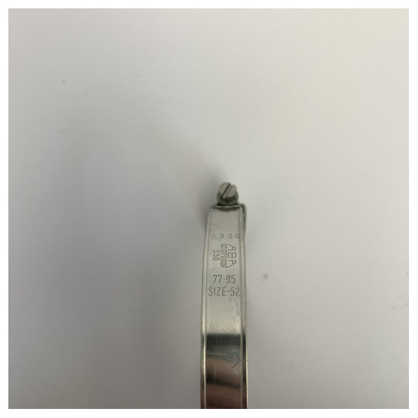 Хомут для шланга ABA з нержавіючої сталі D77-95 мм - ABA1295W5