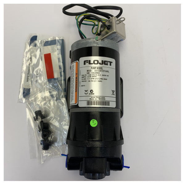 Flojet 600D3722E1 Диафрагмена помпа 230V 4.2L/мин 30 PSI