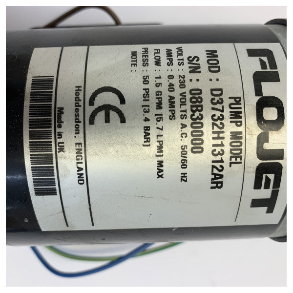 Flojet самоизсмукваща помпа Duplex II 5.3L/m - 50 psi - 230V - D3732H1312AR